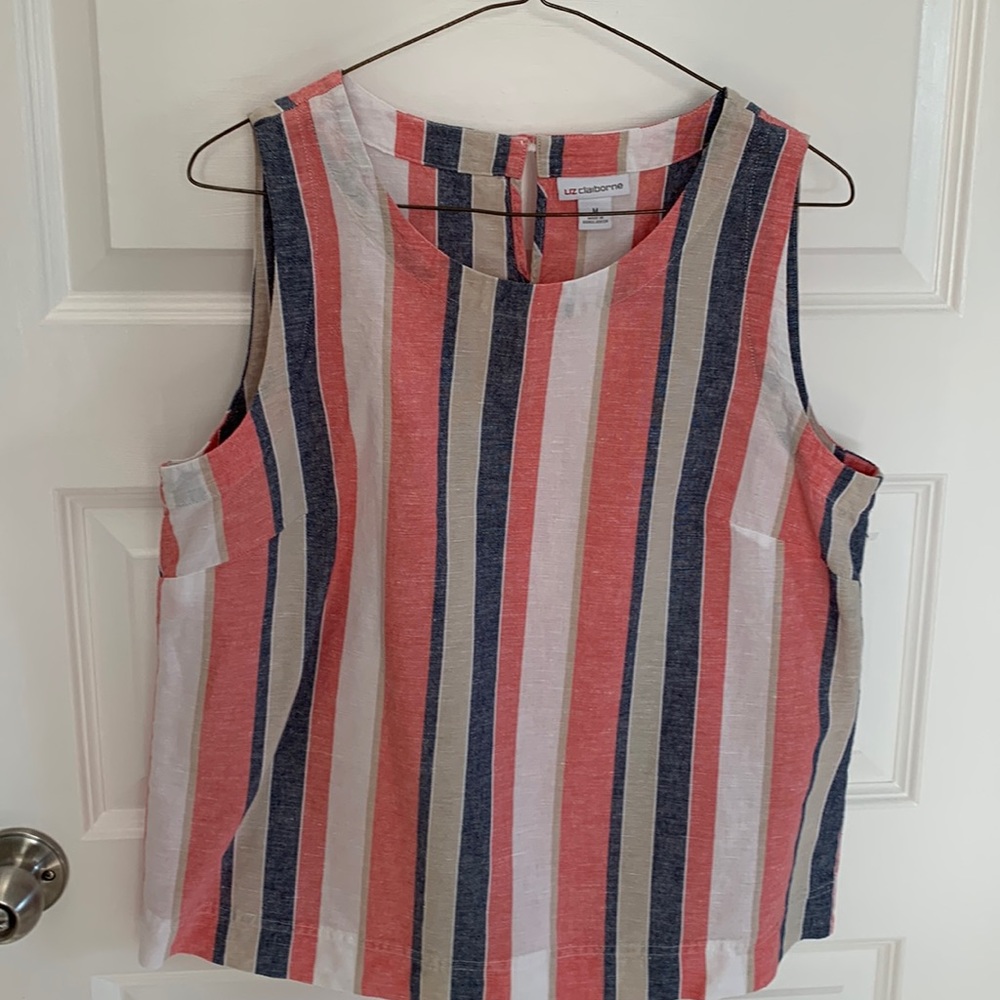 Liz Claiborne Sleeveless Top